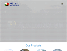 Tablet Screenshot of modernhk.com.hk
